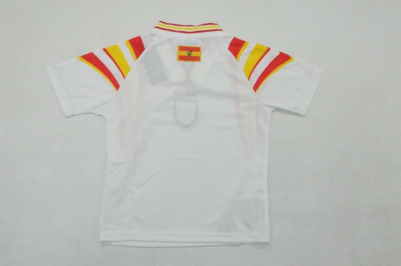 Spain 1996 Kids Third Soccer Jersey And Shorts
