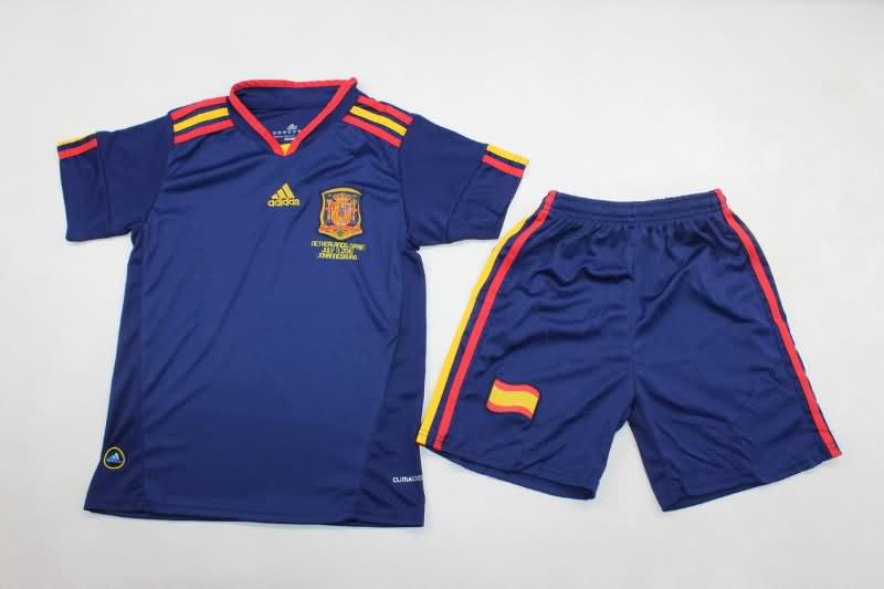 Spain 2010 Kids Away Soccer Jersey And Shorts Spain 2010 Kids Away Soccer Jersey And Shorts