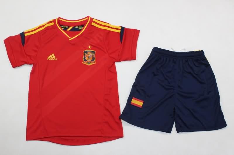 Spain 2012 Kids Home Soccer Jersey And Shorts Spain 2012 Kids Home Soccer Jersey And Shorts